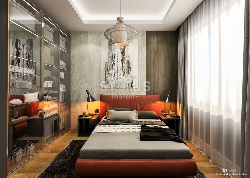 Новый комплекс в районе Паяллар, Аланья, в рассрочку до конца строительства,  54-134 м2 фото 6