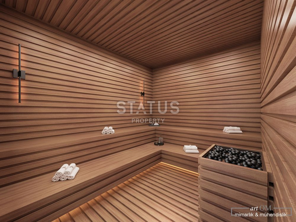 Новый комплекс в районе Паяллар, Аланья, в рассрочку до конца строительства,  54-134 м2 фото 15