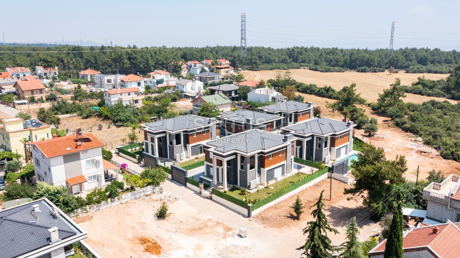 Комплекс вилл 4+1 в элитном районе Анталии Дошемеалты 350м2. фото 21