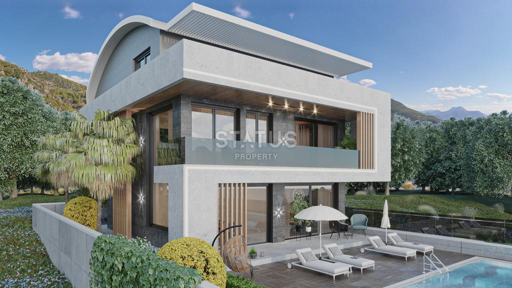 Villa 4+1 in the central mountainous area of Alanya-Tepe, 342 m2 фото 10