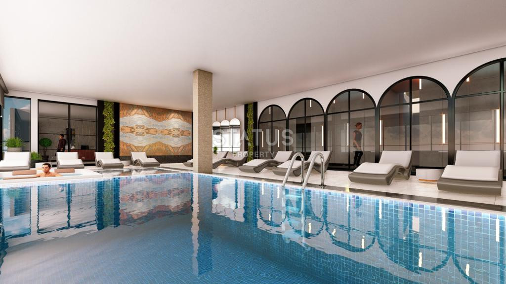 Новый проект отельного типа в Авсалларе. 54м2 – 130м2 фото 11