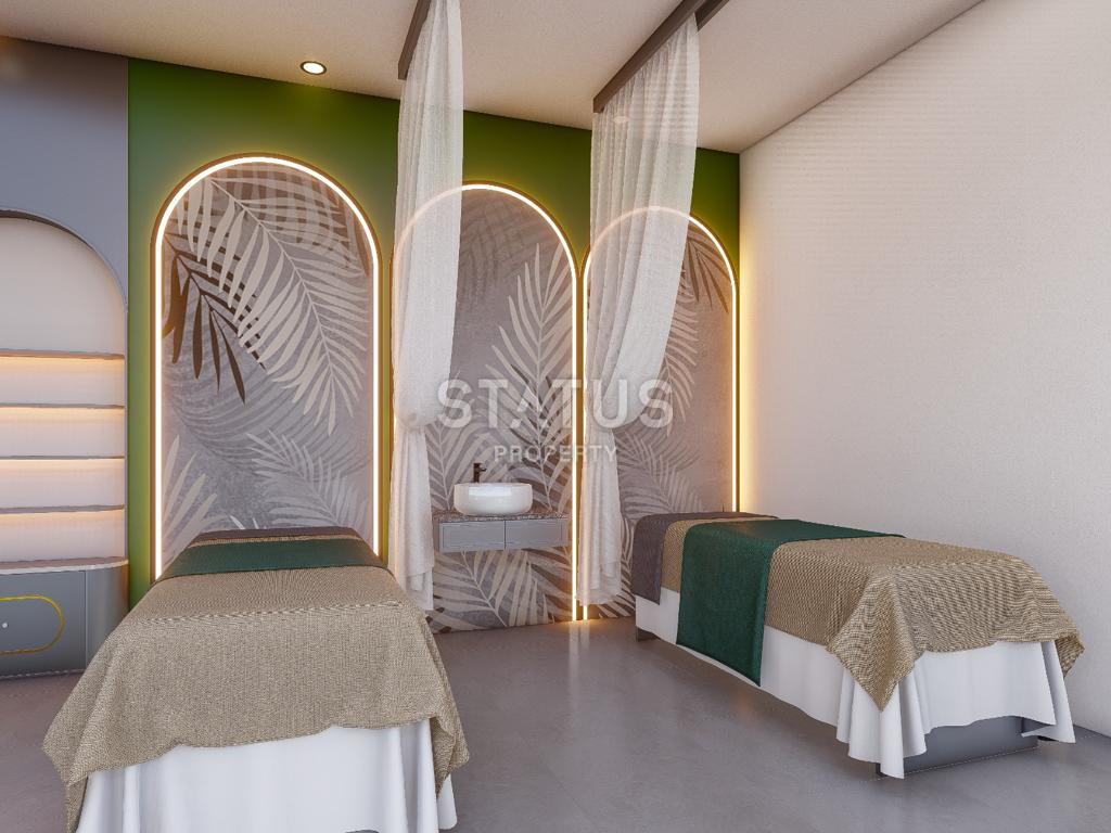 Новый проект отельного типа в Авсалларе. 54м2 – 130м2 фото 13