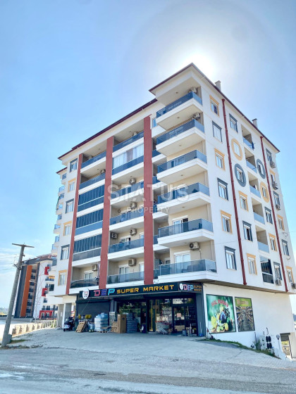Трехкомнатная дизайнерская квартира в Авсалларе, 102 м2 фото 1