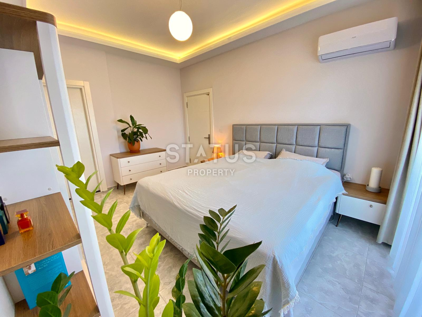 Трехкомнатная дизайнерская квартира в Авсалларе, 102 м2 фото 9