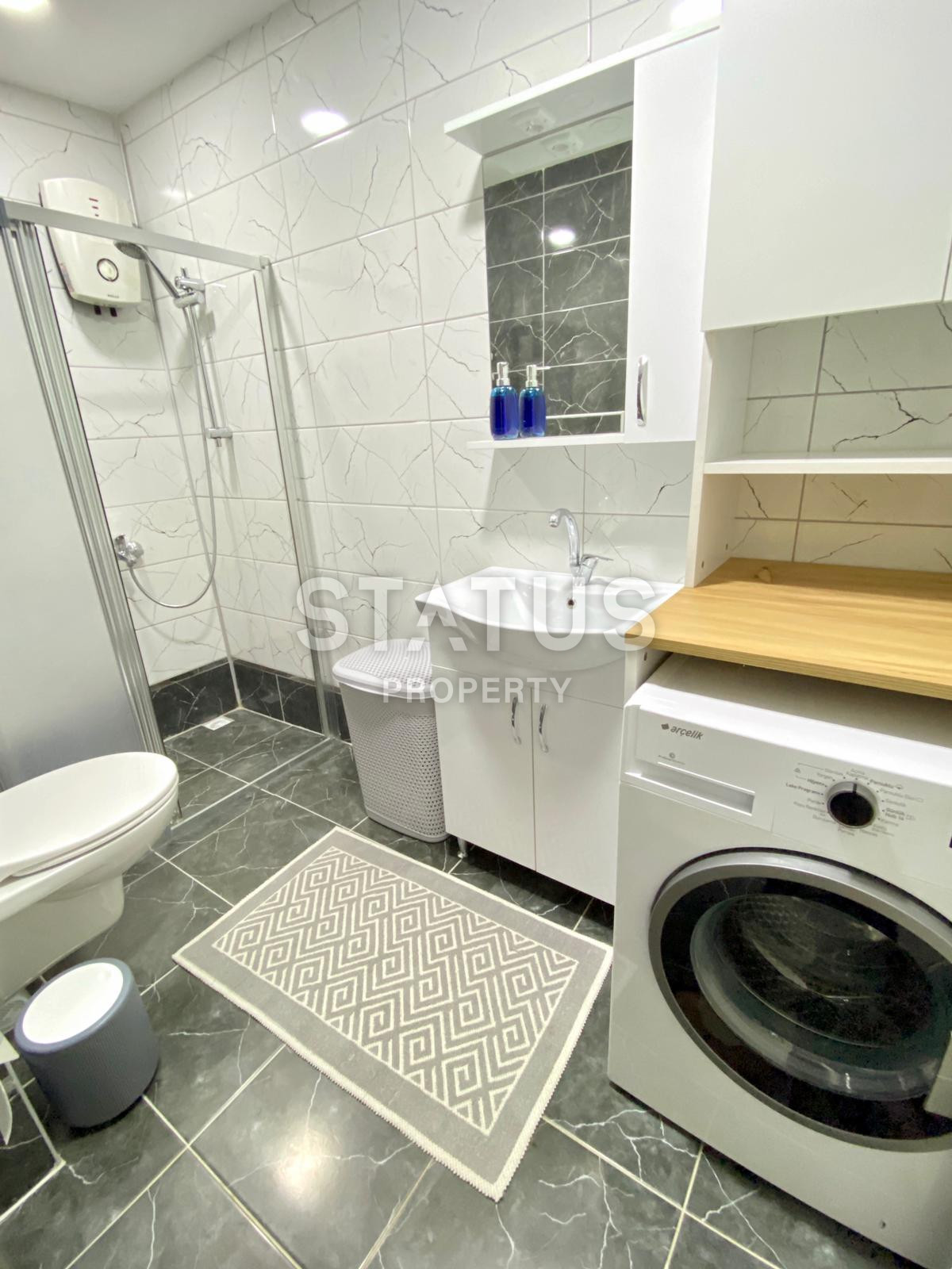 Трехкомнатная дизайнерская квартира в Авсалларе, 102 м2 фото 12