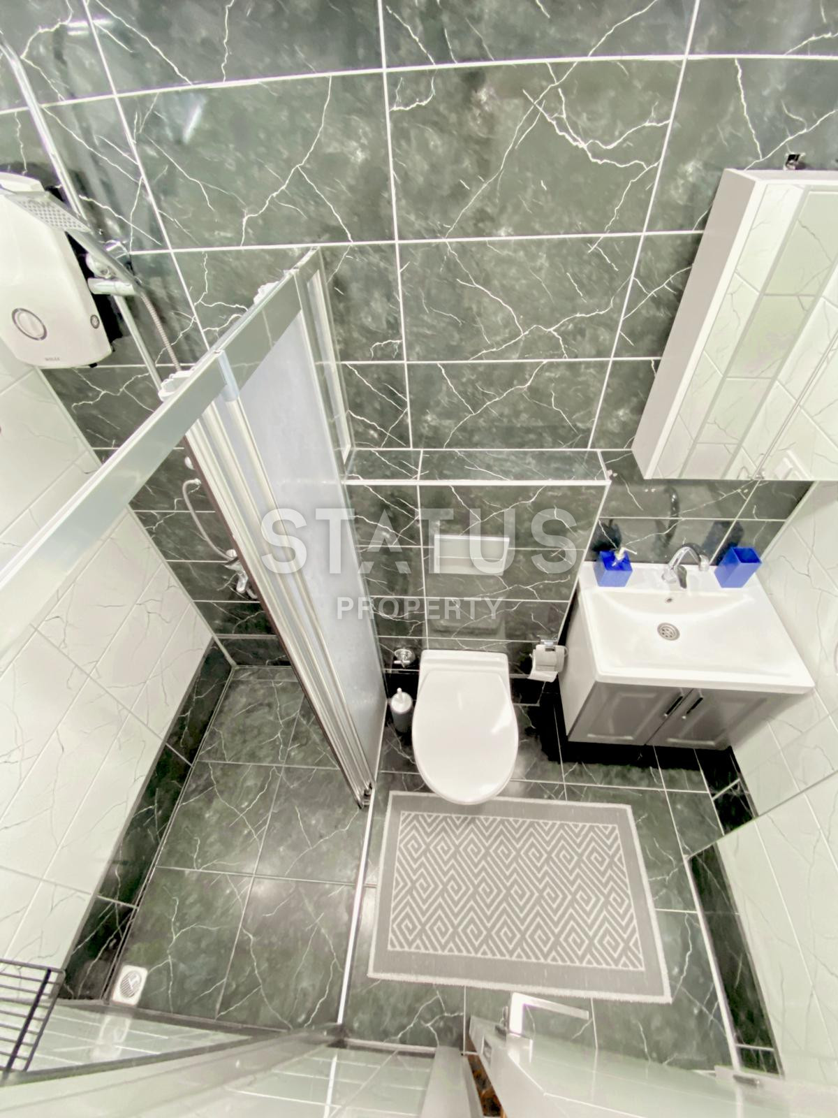 Трехкомнатная дизайнерская квартира в Авсалларе, 102 м2 фото 13