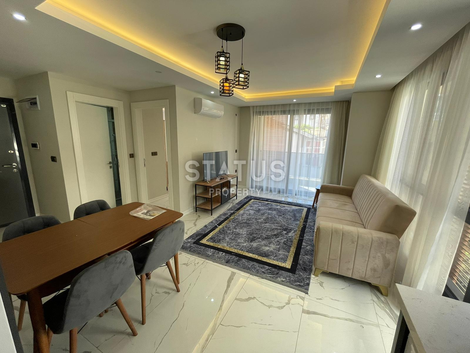 Two-room apartment in a new residential complex 200m from the legendary Cleopatra beach, 55m2 фото 4