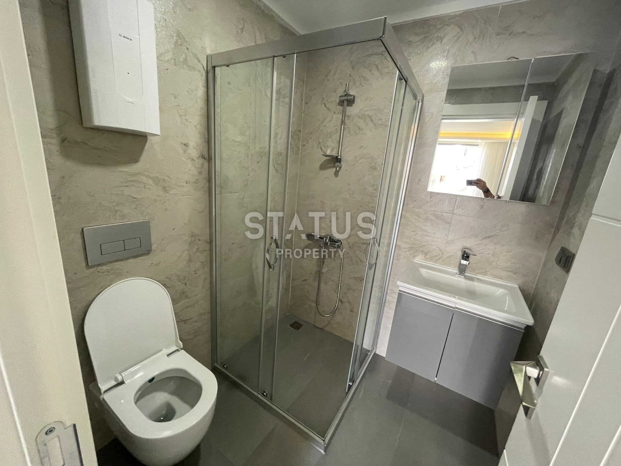 Стильные двухкомнатные апартаменты в районе пляжа Клеопатры, 55м2 фото 7