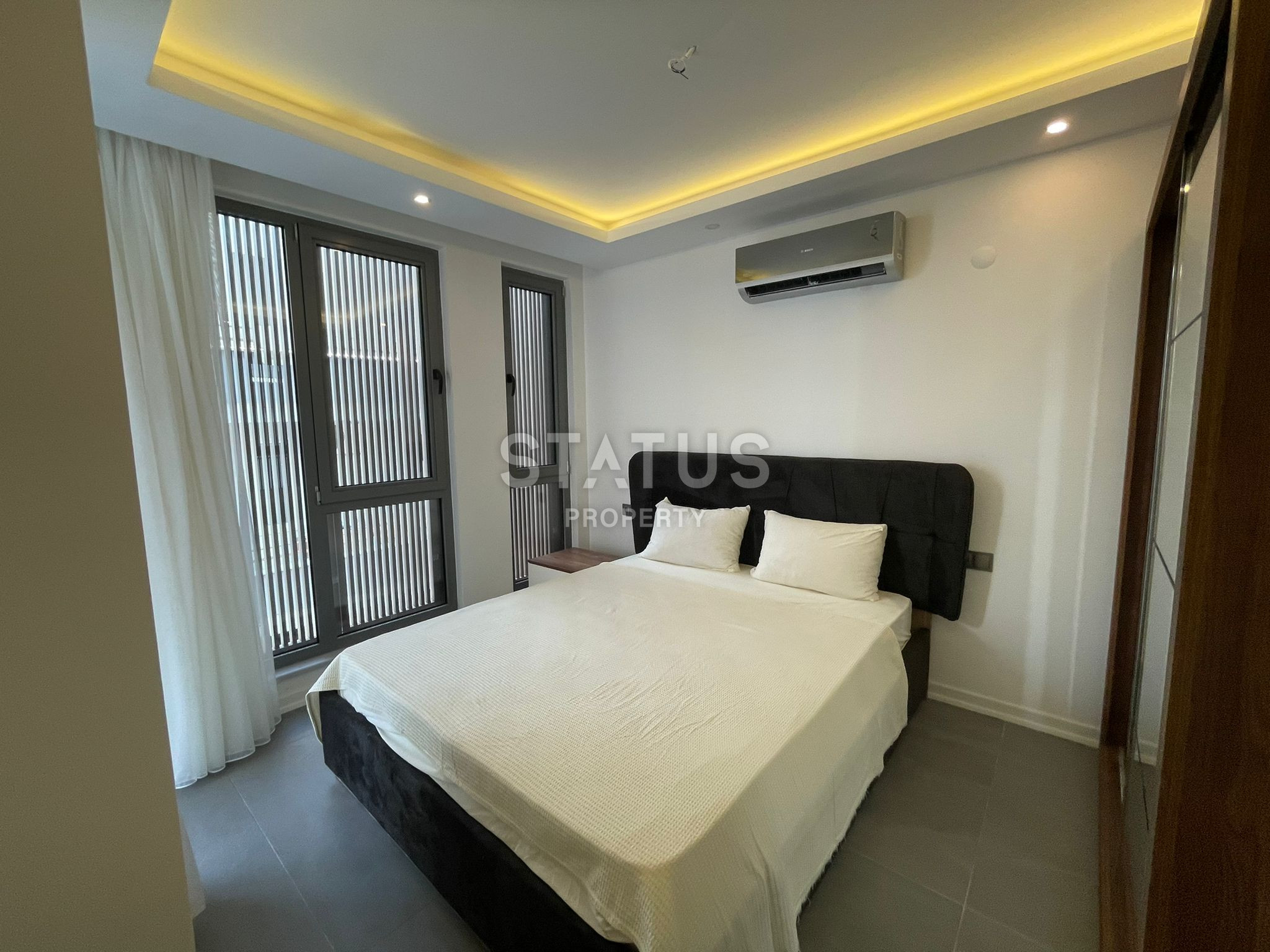 Стильные двухкомнатные апартаменты в районе пляжа Клеопатры, 55м2 фото 9