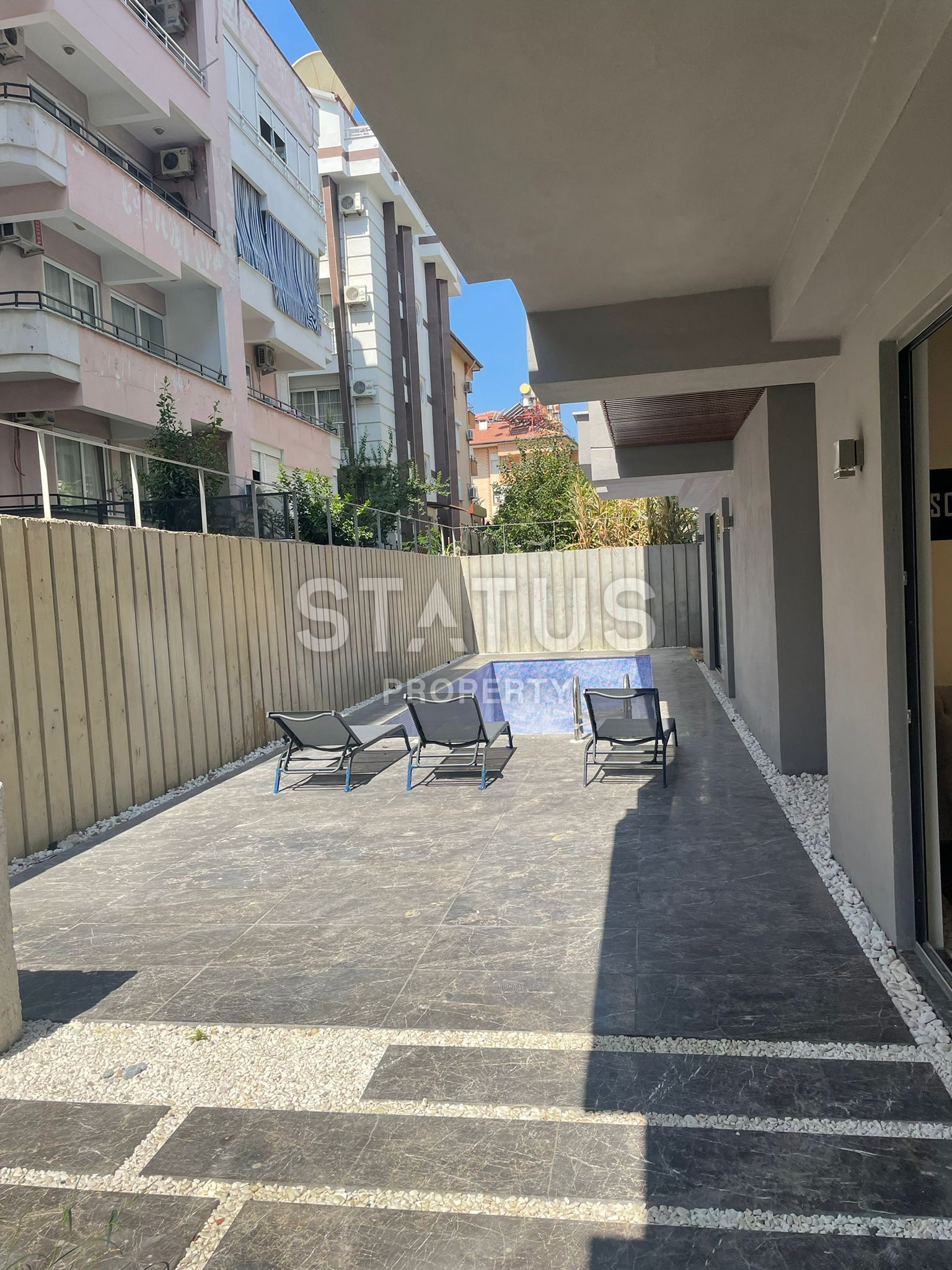 Стильные двухкомнатные апартаменты в районе пляжа Клеопатры, 55м2 фото 14