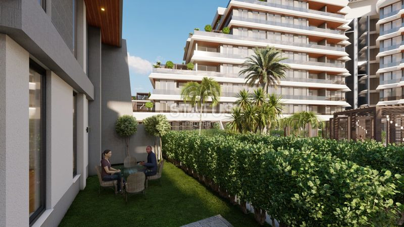 Премиальные квартиры у моря в новом жилом элитном комплексе в самом прогрессивном районе Анталии Алтынташ. 53м2 – 255м2 фото 18