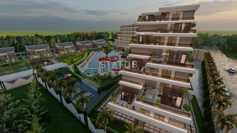 Премиальные квартиры у моря в новом жилом элитном комплексе в самом прогрессивном районе Анталии Алтынташ. 53м2 – 255м2 фото 25