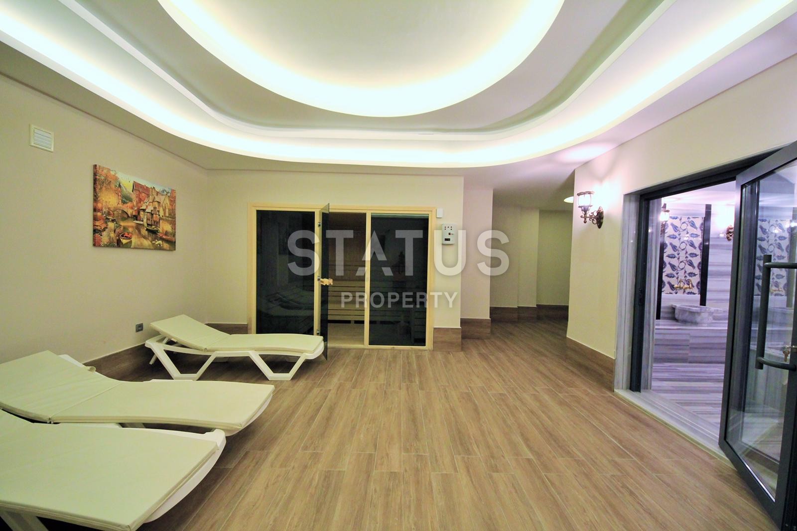 Двухкомнатная квартира в новом комплексе в Авсалларе, 55 м2 фото 11