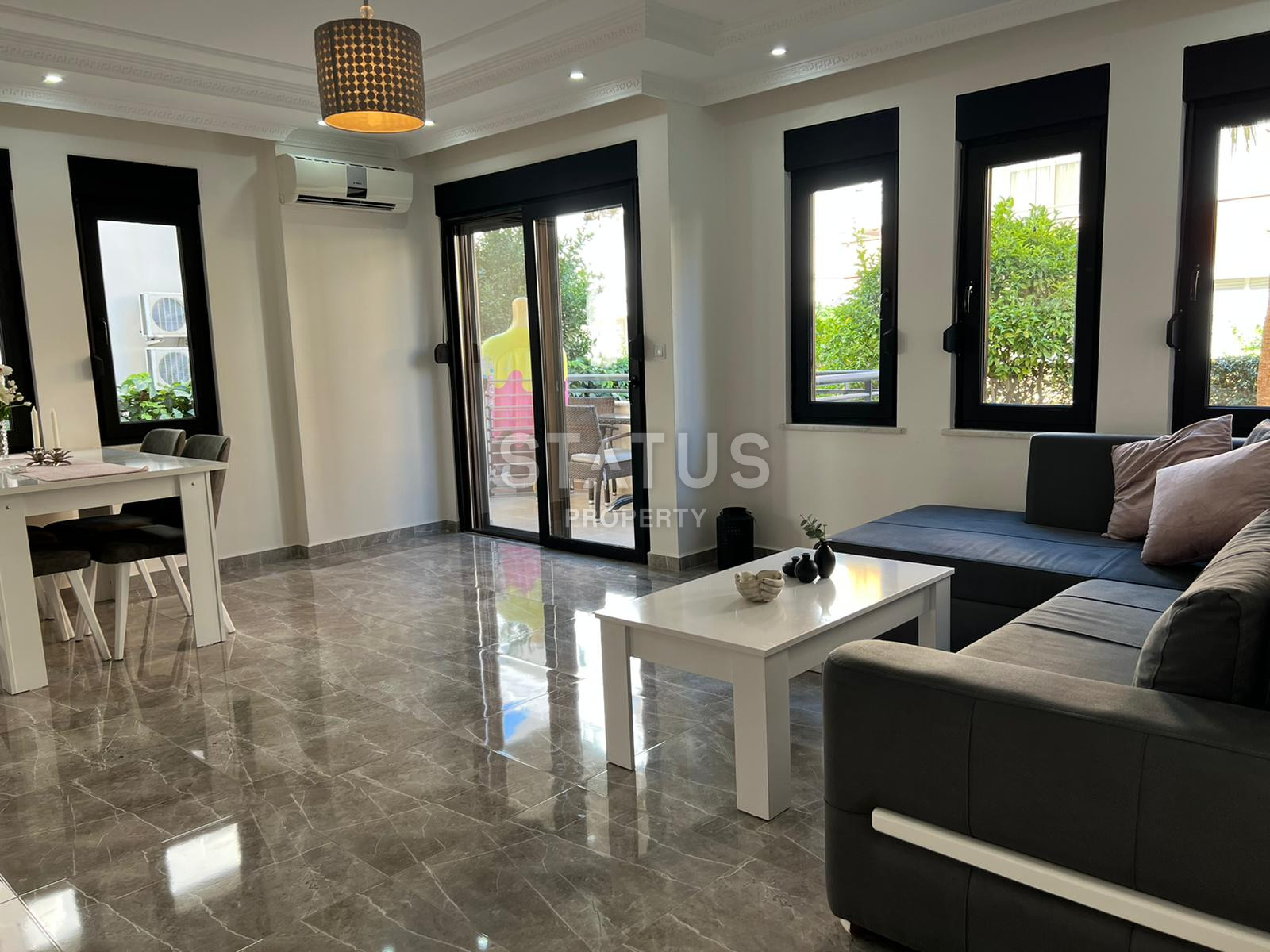 Стильная трехкомнатная квартира в районе Оба, 115м2 фото 5