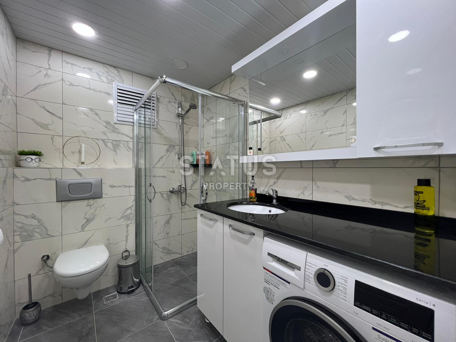 Стильная трехкомнатная квартира в районе Оба, 115м2 фото 11