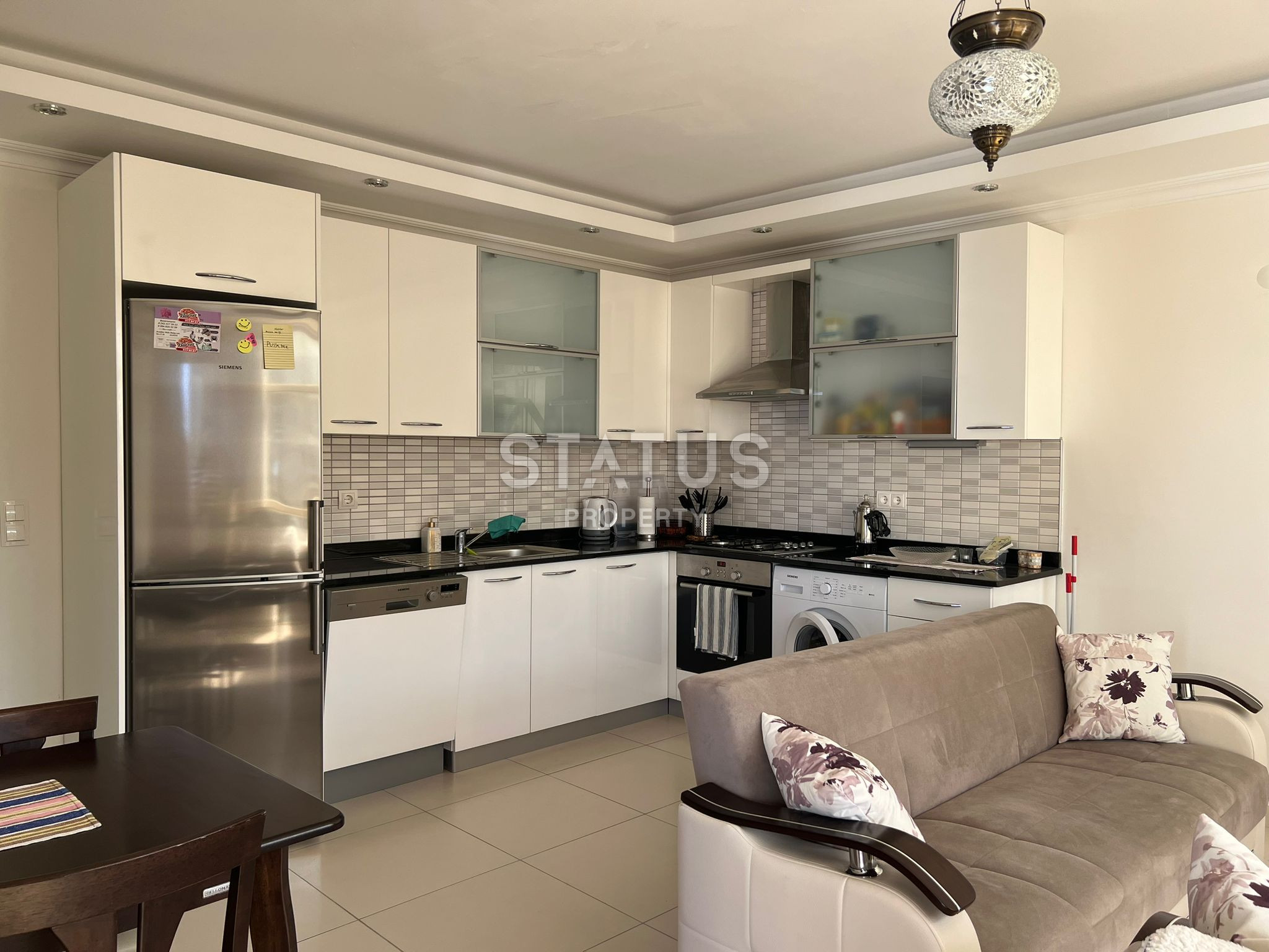 Three-room apartment 450m from the sea in the Avsallar area, 90m2 фото 5