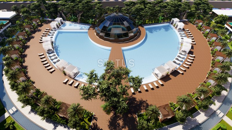 Квартиры у моря с собственным бассейном и не только в элитном ЖК в Анталии Алтынташ. 54м2 – 255м2 фото 10