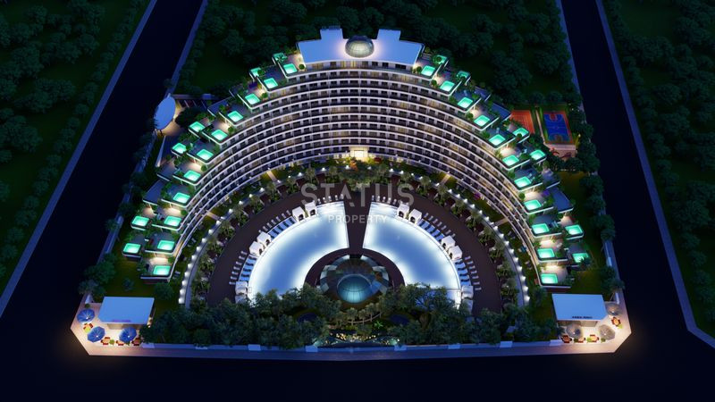 Квартиры у моря с собственным бассейном и не только в элитном ЖК в Анталии Алтынташ. 54м2 – 255м2 фото 12