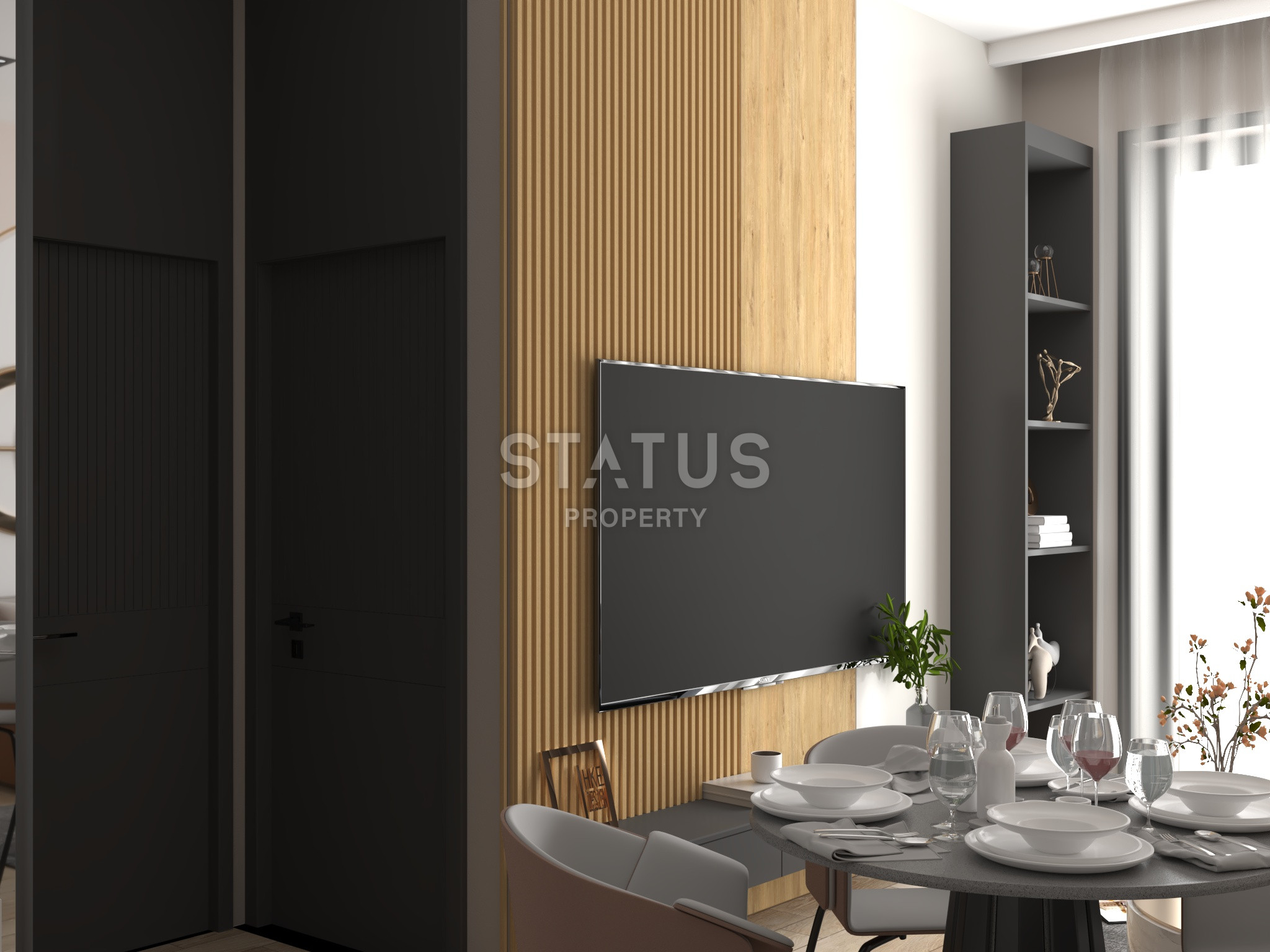 Квартиры у моря с собственным бассейном и не только в элитном ЖК в Анталии Алтынташ. 54м2 – 255м2 фото 27