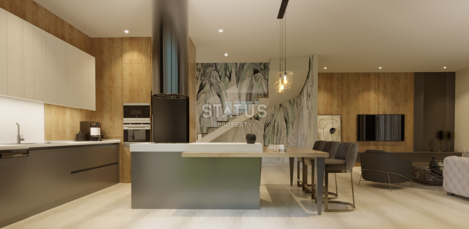 Премиальные квартиры у моря в новом жилом элитном комплексе в самом прогрессивном районе Анталии Алтынташ. 53м2 – 255м2 фото 40