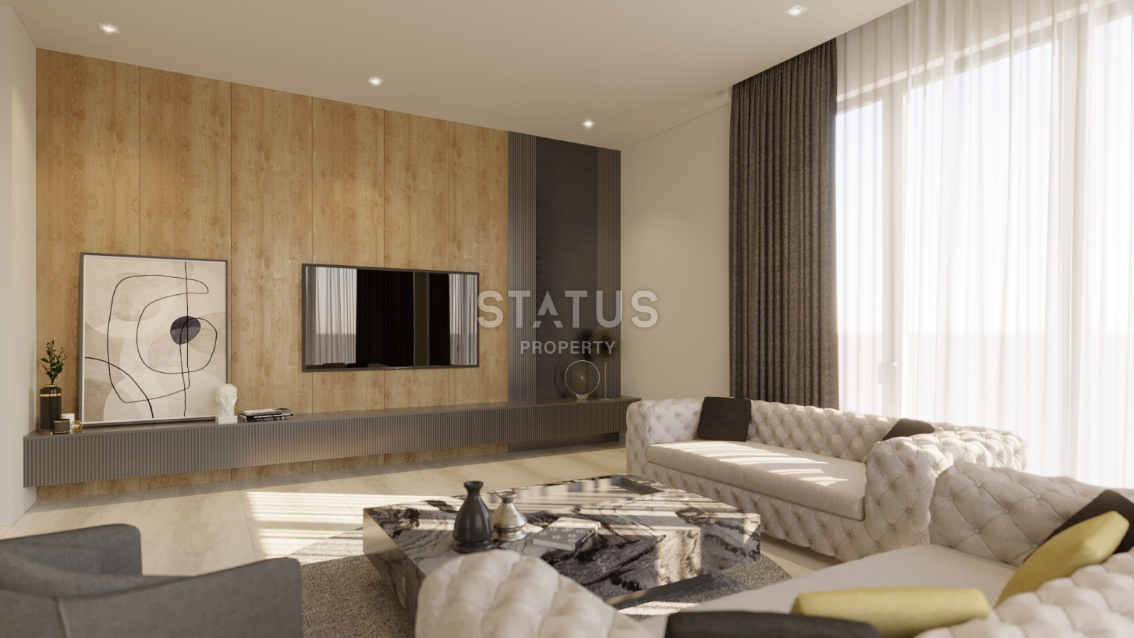 Премиальные квартиры у моря в новом жилом элитном комплексе в самом прогрессивном районе Анталии Алтынташ. 53м2 – 255м2 фото 43