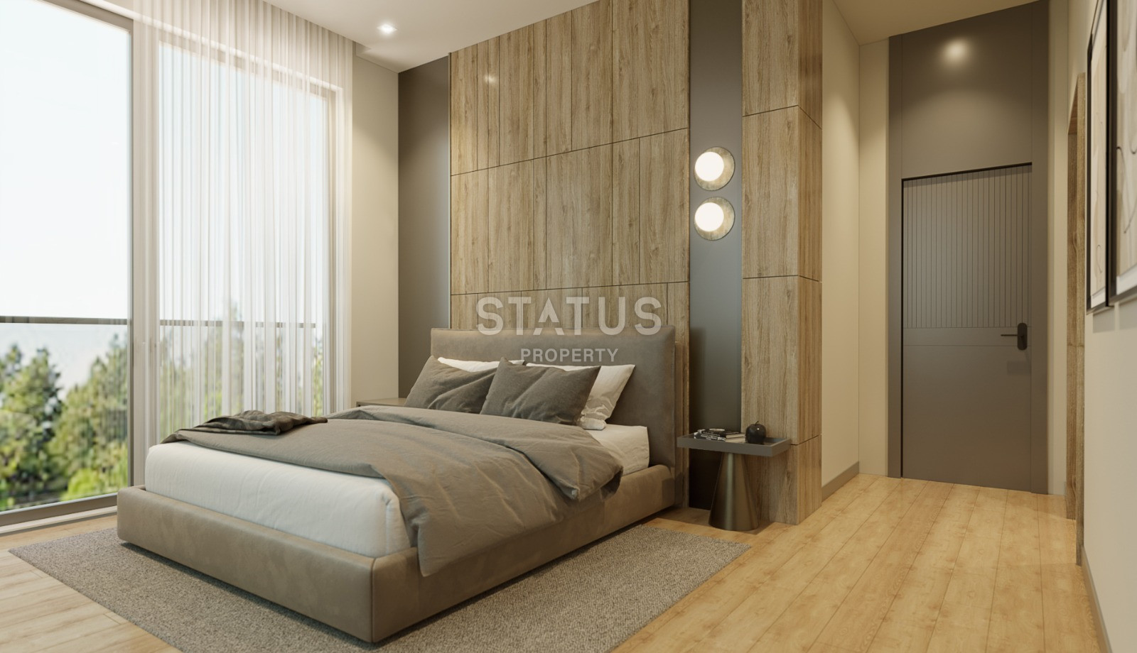 Премиальные квартиры у моря в новом жилом элитном комплексе в самом прогрессивном районе Анталии Алтынташ. 53м2 – 255м2 фото 45