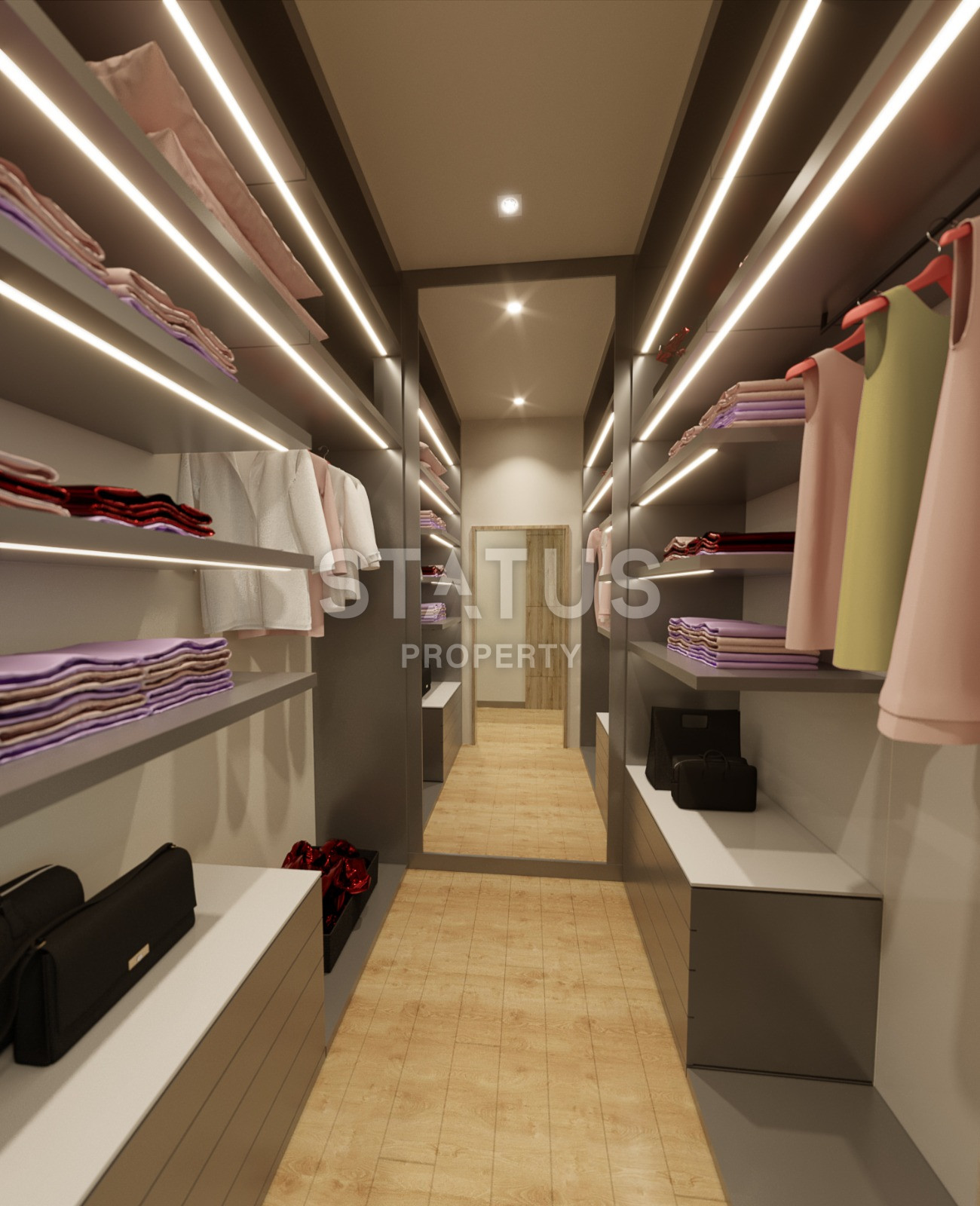 Премиальные квартиры у моря в новом жилом элитном комплексе в самом прогрессивном районе Анталии Алтынташ. 53м2 – 255м2 фото 47