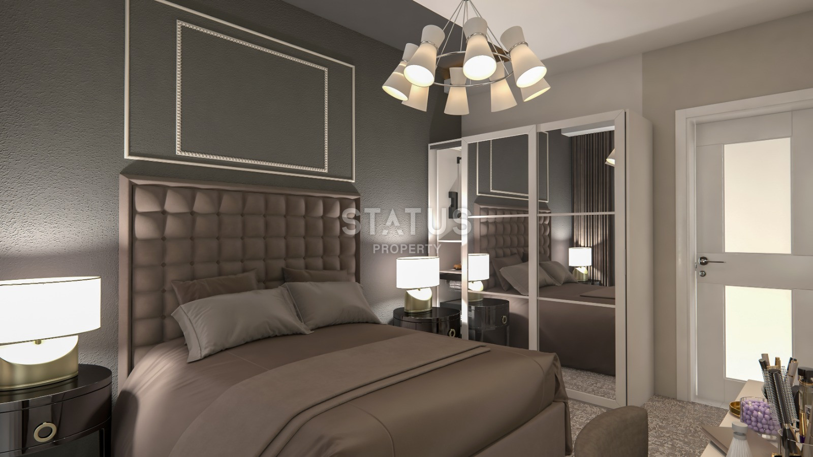 Двухкомнатная просторная квартира с шикарным расположением в Демирташе. 65м2 фото 15