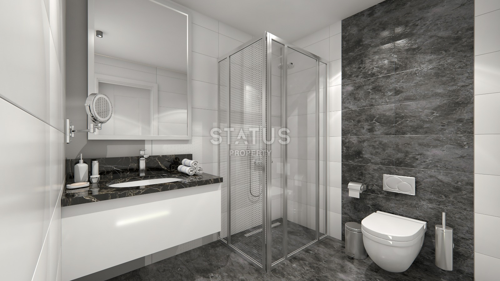 Двухкомнатная просторная квартира с шикарным расположением в Демирташе. 65м2 фото 21