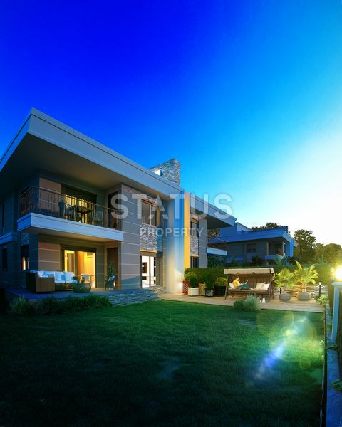 Advantageous offer of apartments in semi-detached four-bedroom villas in Kargicak.160m2+220m2 фото 5