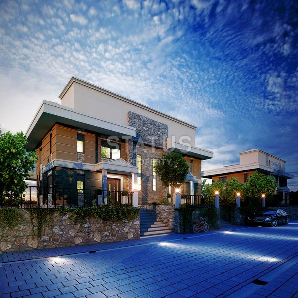 Advantageous offer of apartments in semi-detached four-bedroom villas in Kargicak.160m2+220m2 фото 16