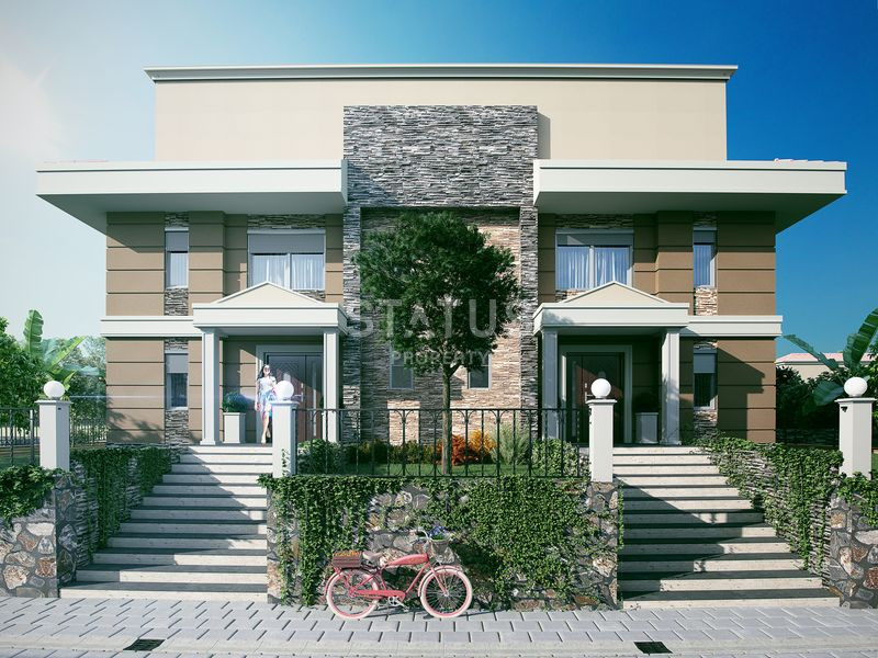 Advantageous offer of apartments in semi-detached four-bedroom villas in Kargicak.160m2+220m2 фото 17