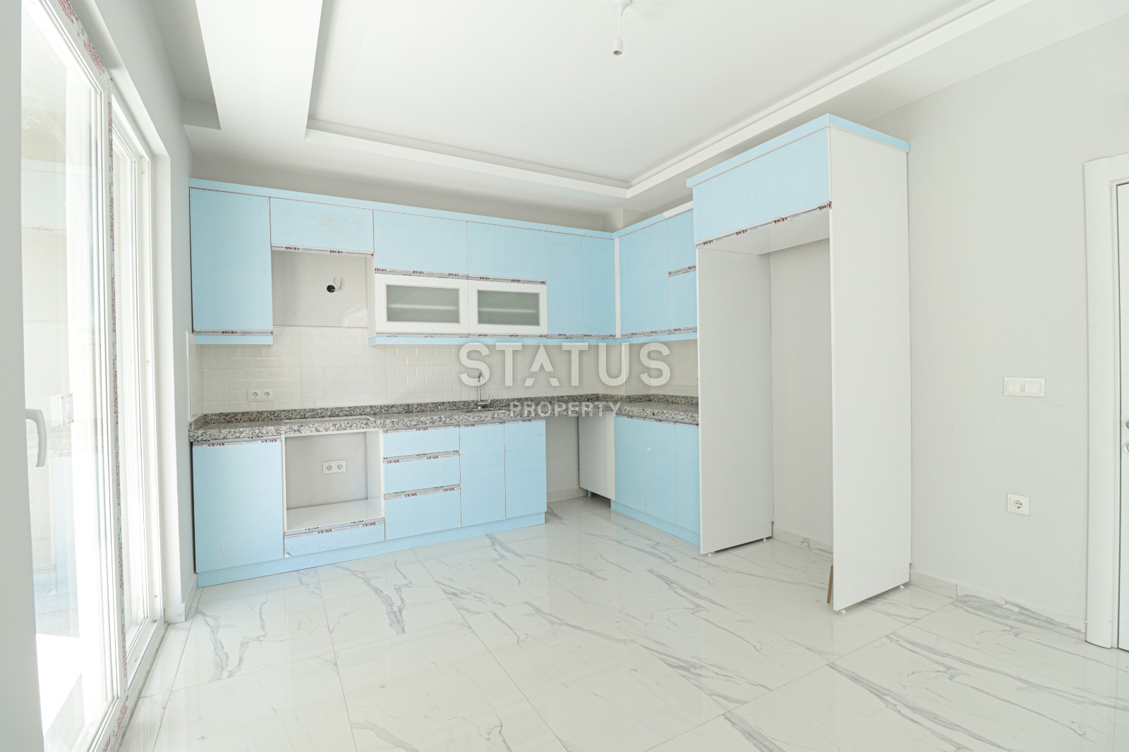 Апартаменты 2+1 в новом доме, 115 м2 в районе пляжа Клеопатра. фото 6