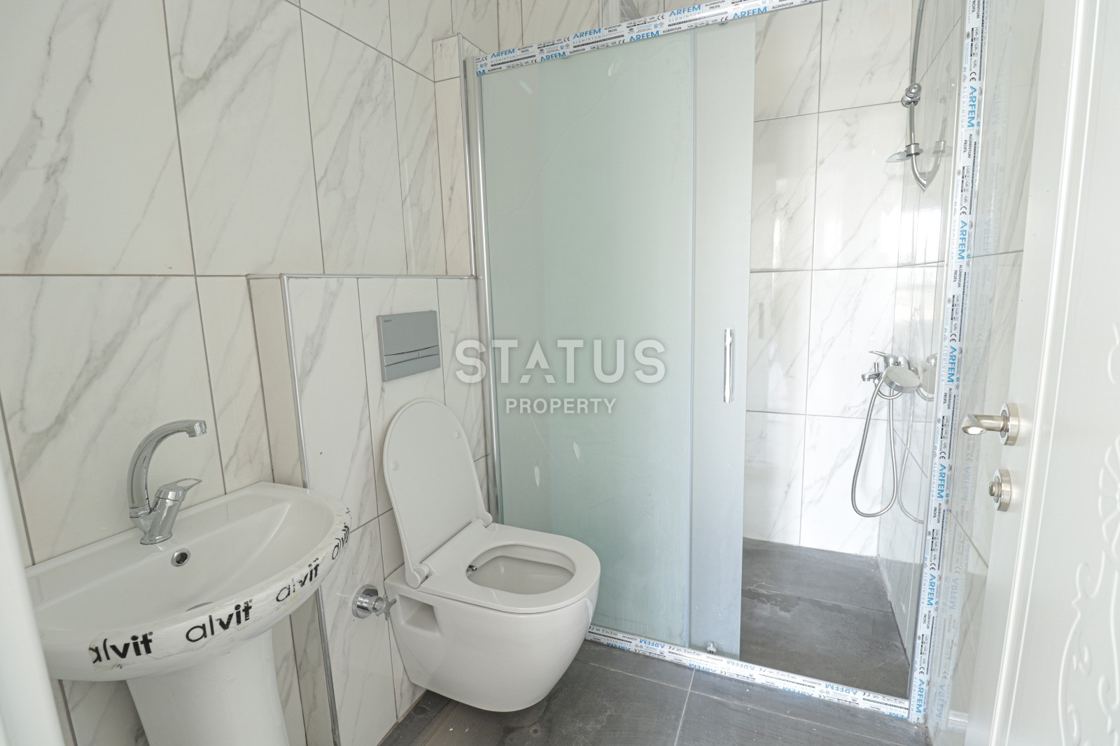 Апартаменты 2+1 в новом доме, 115 м2 в районе пляжа Клеопатра. фото 14