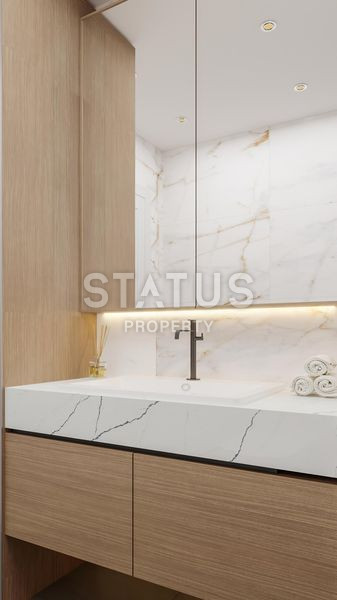 Трёхкомнатные и четырёхкомнатные квартиры в новом жилом комплексе в Авсалларе. 79м2 – 115м2 фото 11