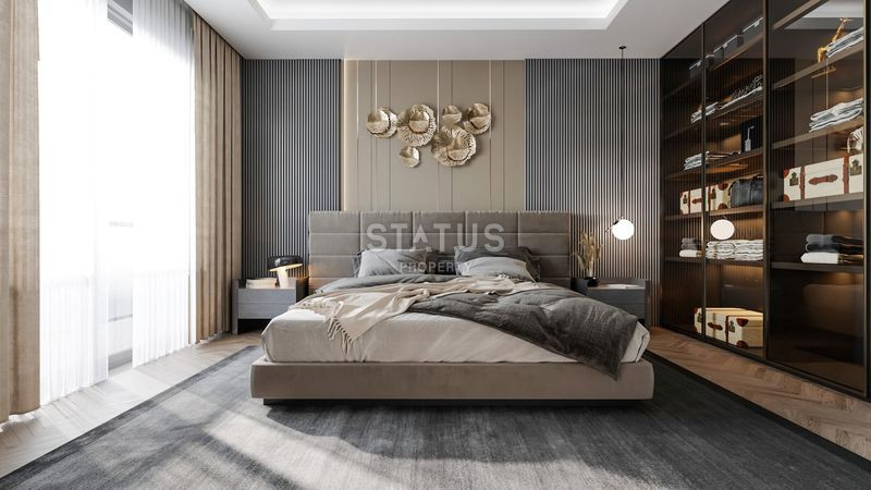 Трёхкомнатные и четырёхкомнатные квартиры в новом жилом комплексе в Авсалларе. 79м2 – 115м2 фото 19