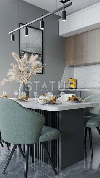 Трёхкомнатные и четырёхкомнатные квартиры в новом жилом комплексе в Авсалларе. 79м2 – 115м2 фото 33