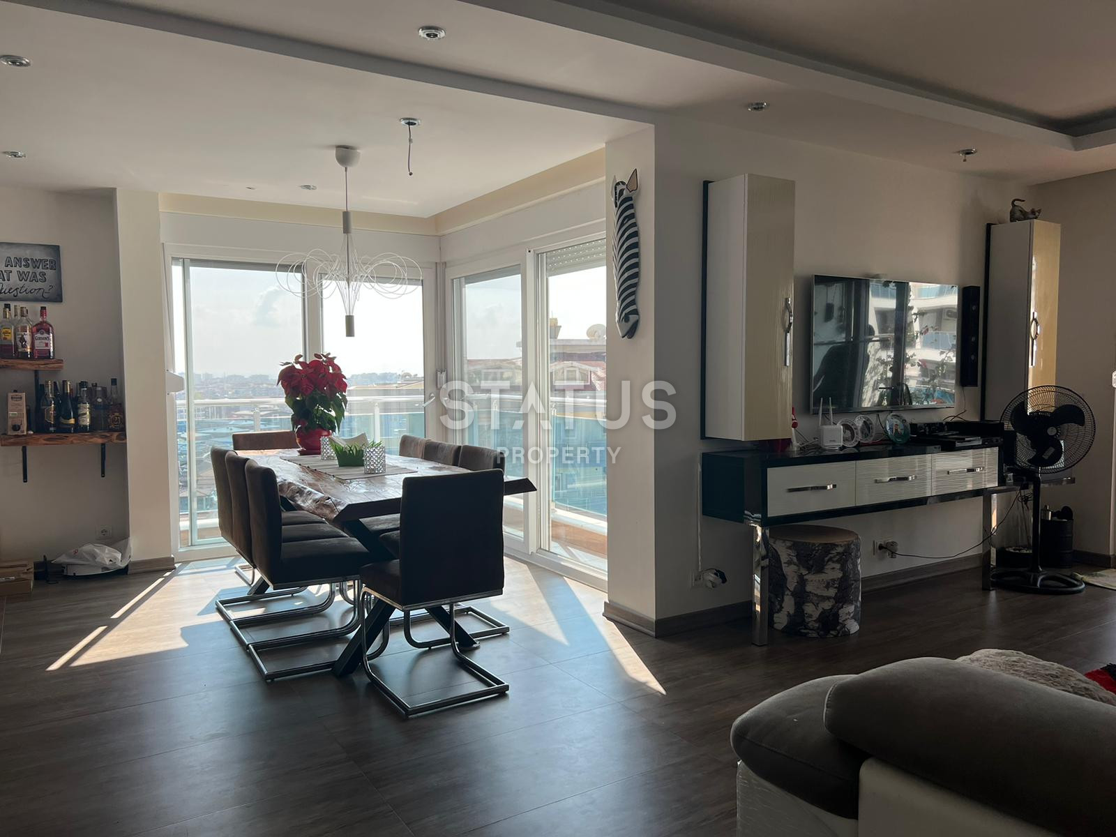 Двухуровневый пентхаус с тремя спальнями под ключ в районе Джикджилли. 153м2 фото 3