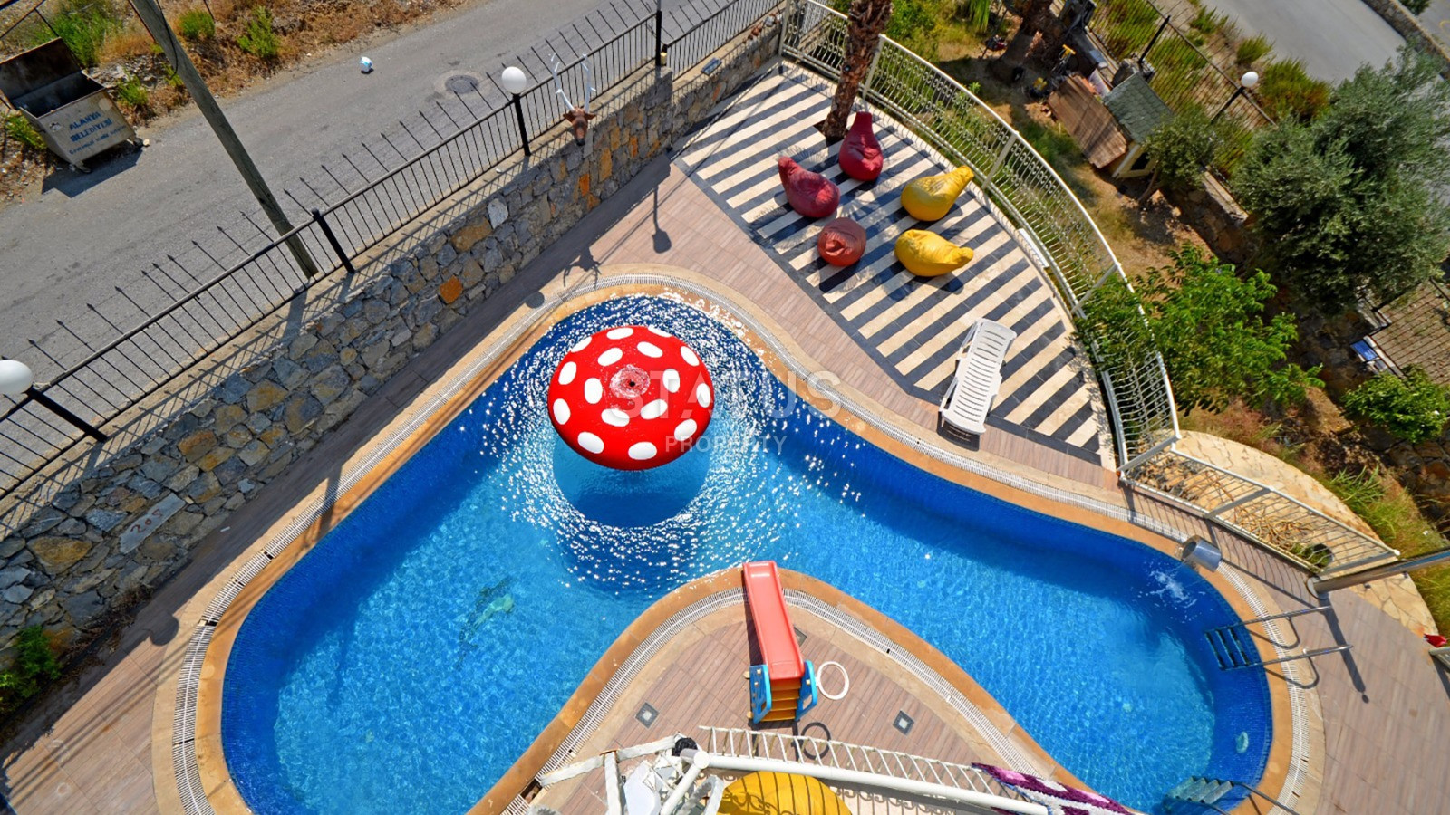 Трёхэтажная вилла с 12 спальнями в центре спального района Джикджилли. 1200м2 фото 21