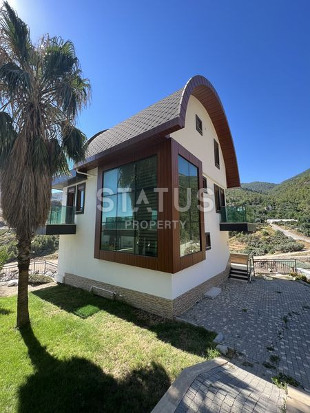 Villa overlooking the sea in the central part of Alanya Bektas. 280m2 - 367m2 фото 21