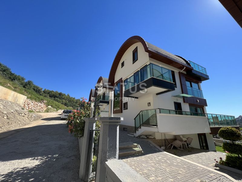Villa overlooking the sea in the central part of Alanya Bektas. 280m2 - 367m2 фото 23