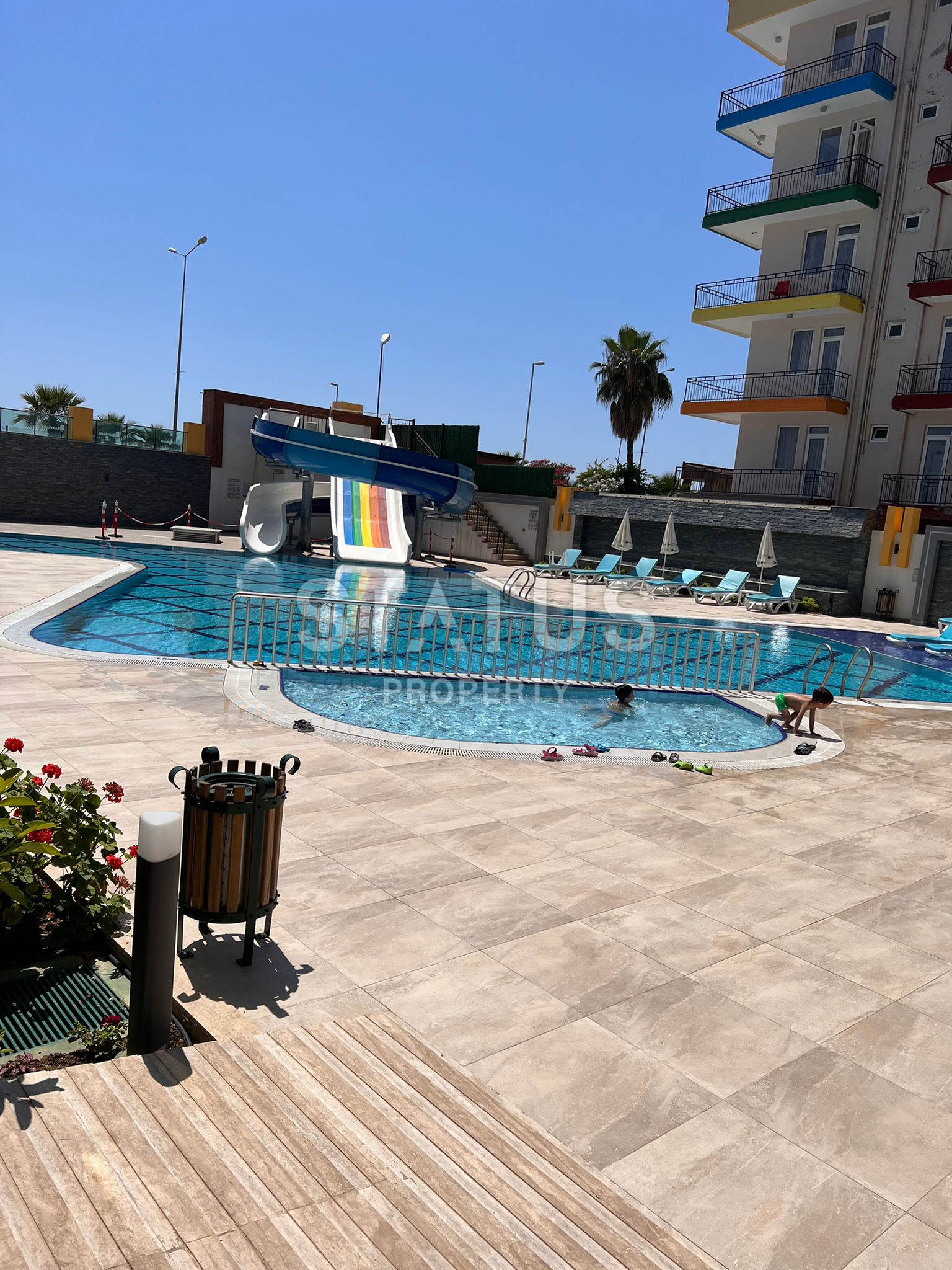 Трехкомнатные апартаменты на первой береговой линии в районе Махмутлар, 100м2 фото 17