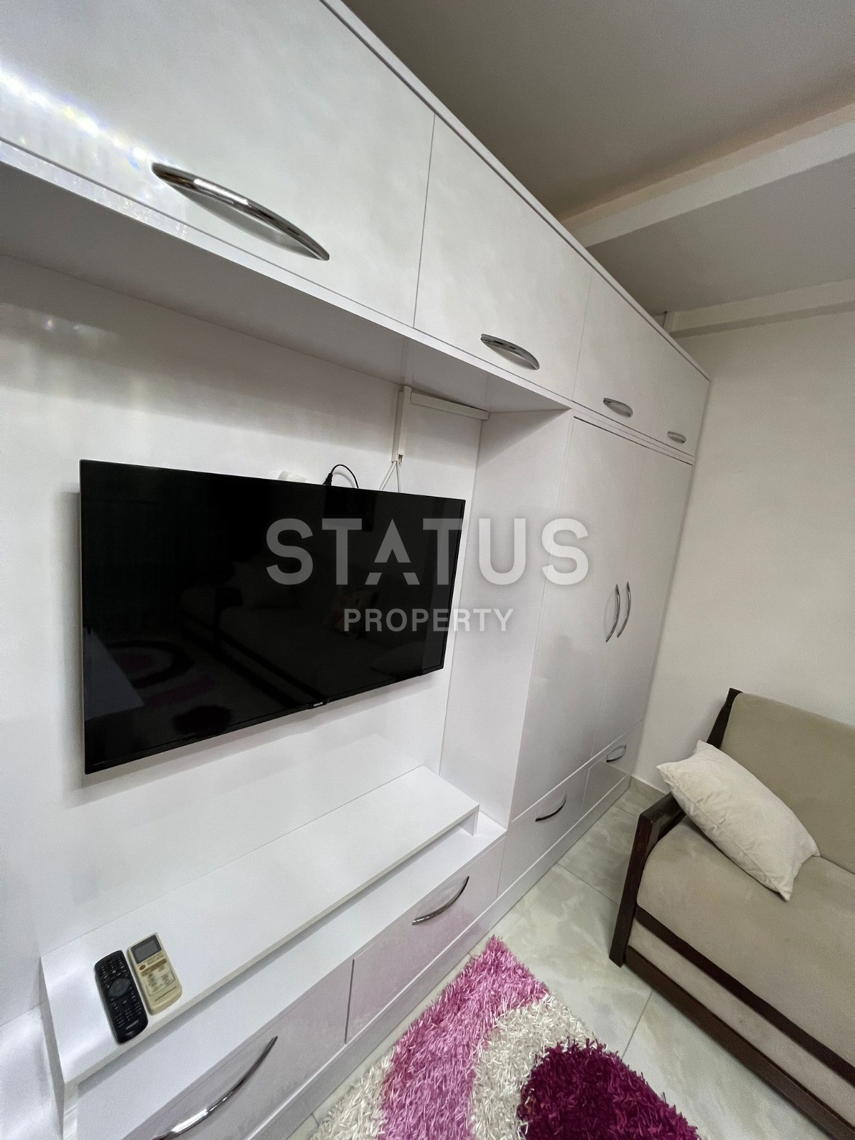 Меблированные апартаменты 1+1с видом на море в Махмутларе. 70м2 фото 13