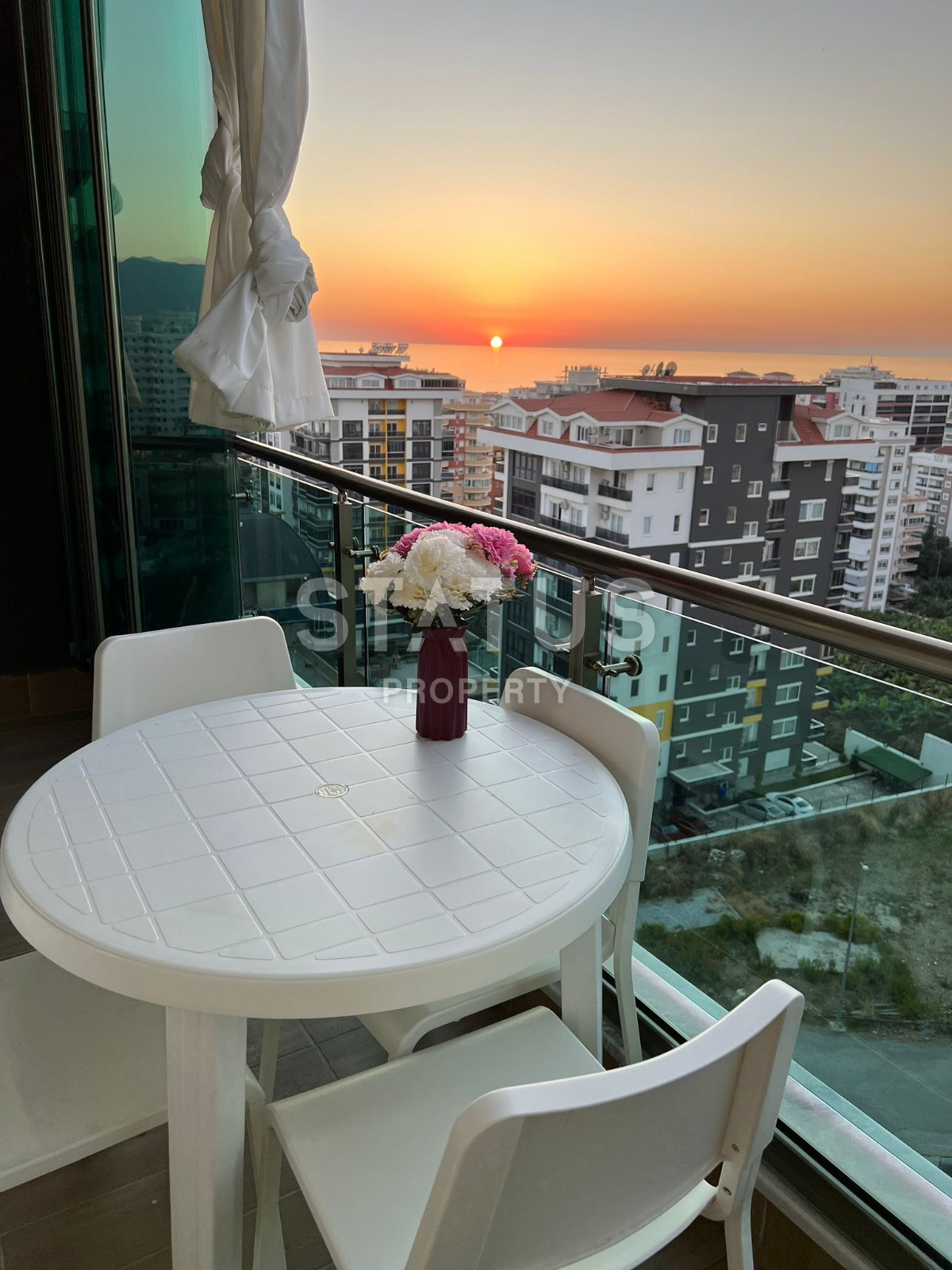 Меблированные апартаменты 1+1с видом на море в Махмутларе. 70м2 фото 14