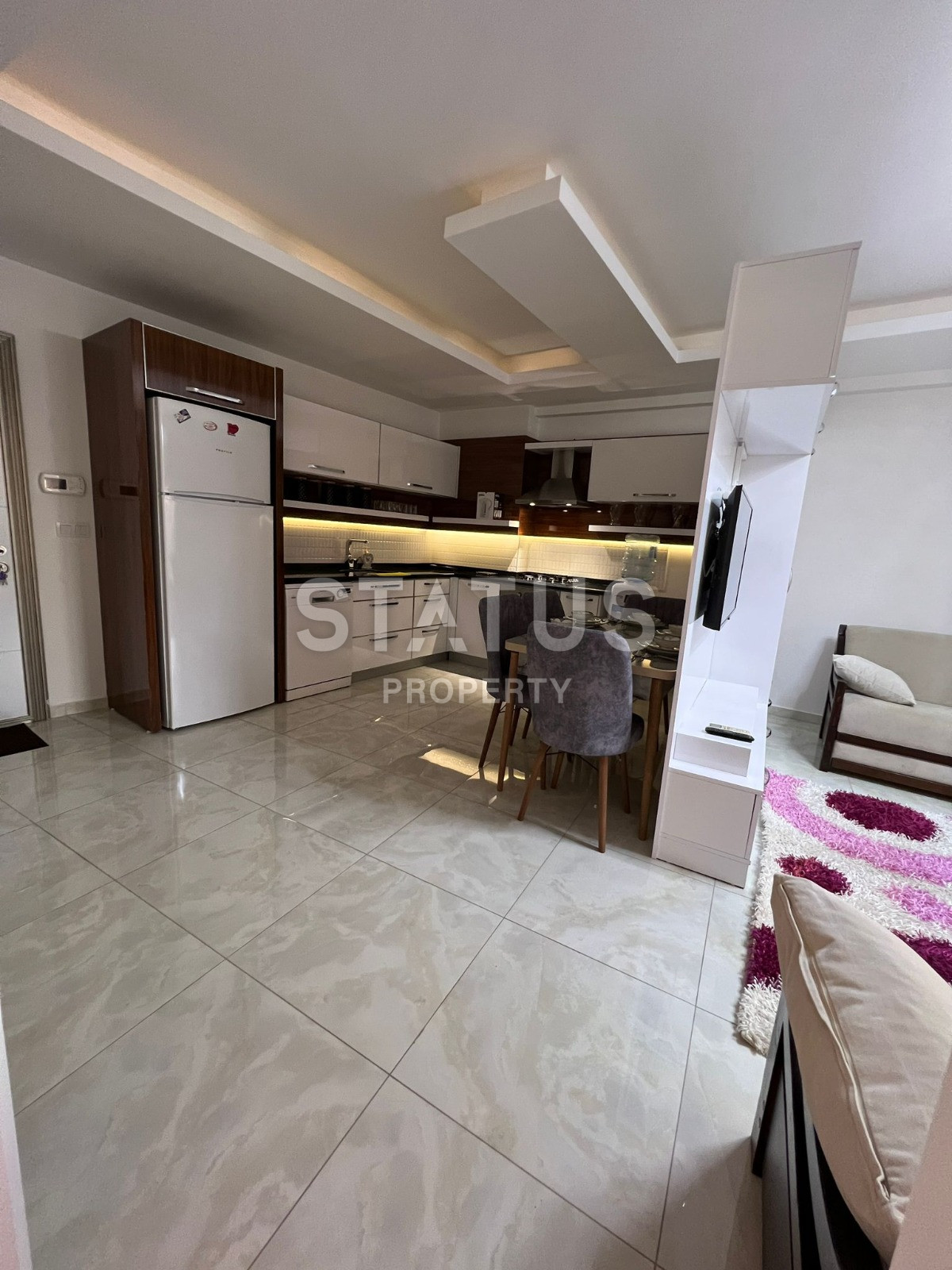 Меблированные апартаменты 1+1с видом на море в Махмутларе. 70м2 фото 15