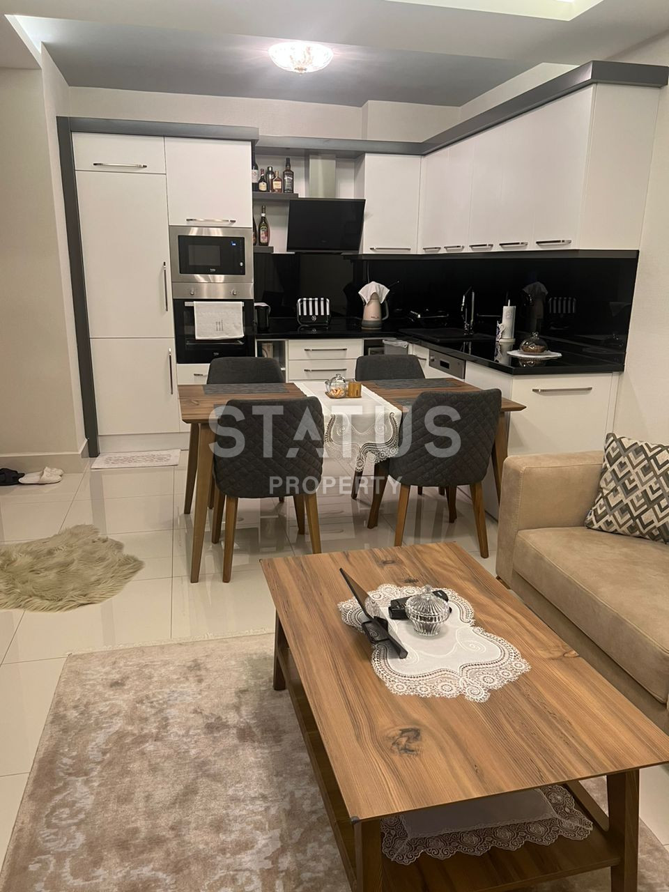 Двухкомнатная квартира в комплексе с отельной инфраструктурой в открытом районе Тосмур. 65 м2. фото 6