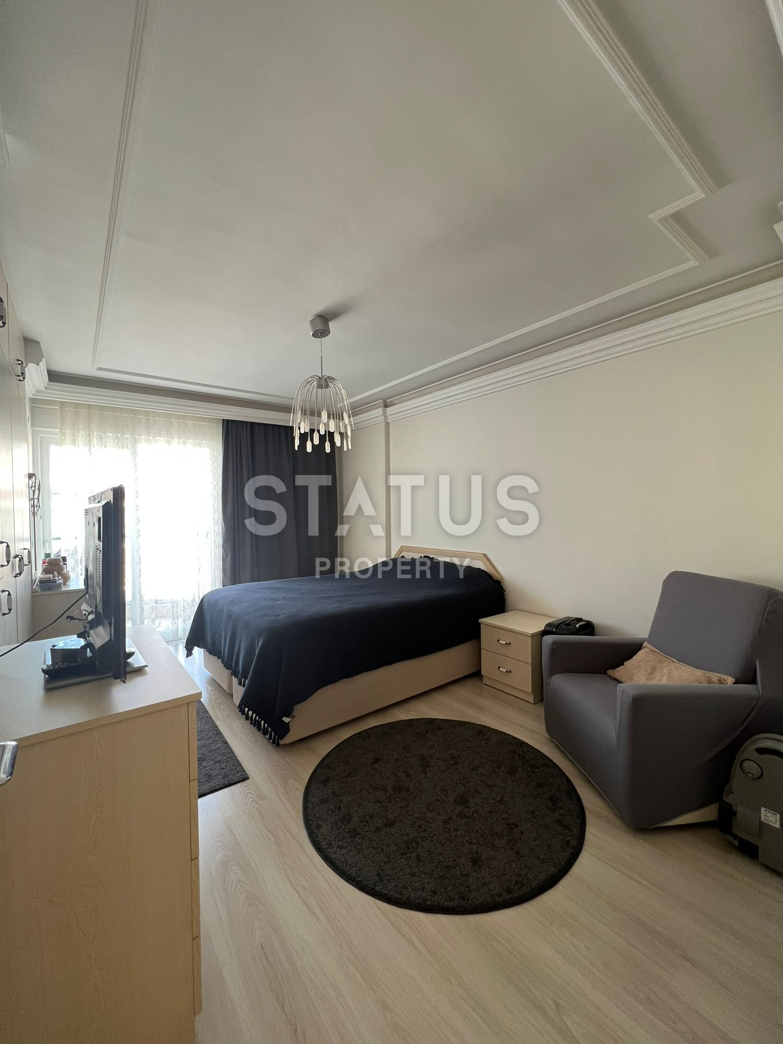 Просторная трёхкомнатная квартира под ключ 800м от моря в Джикджилли. 120м2 фото 11