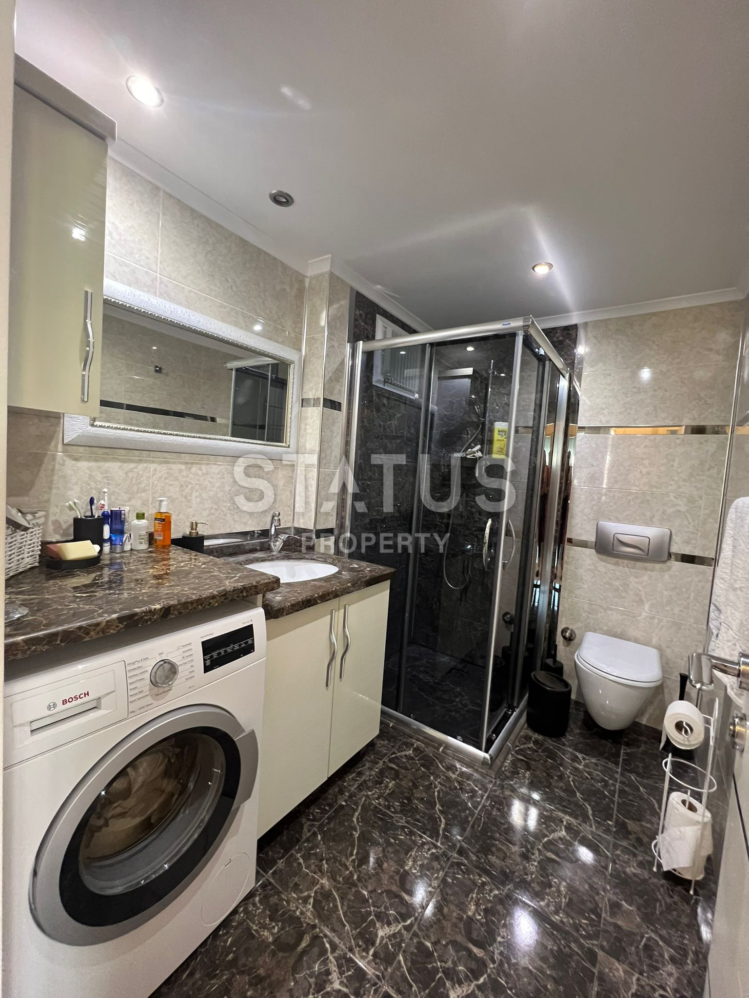 Просторная трёхкомнатная квартира под ключ 800м от моря в Джикджилли. 120м2 фото 14