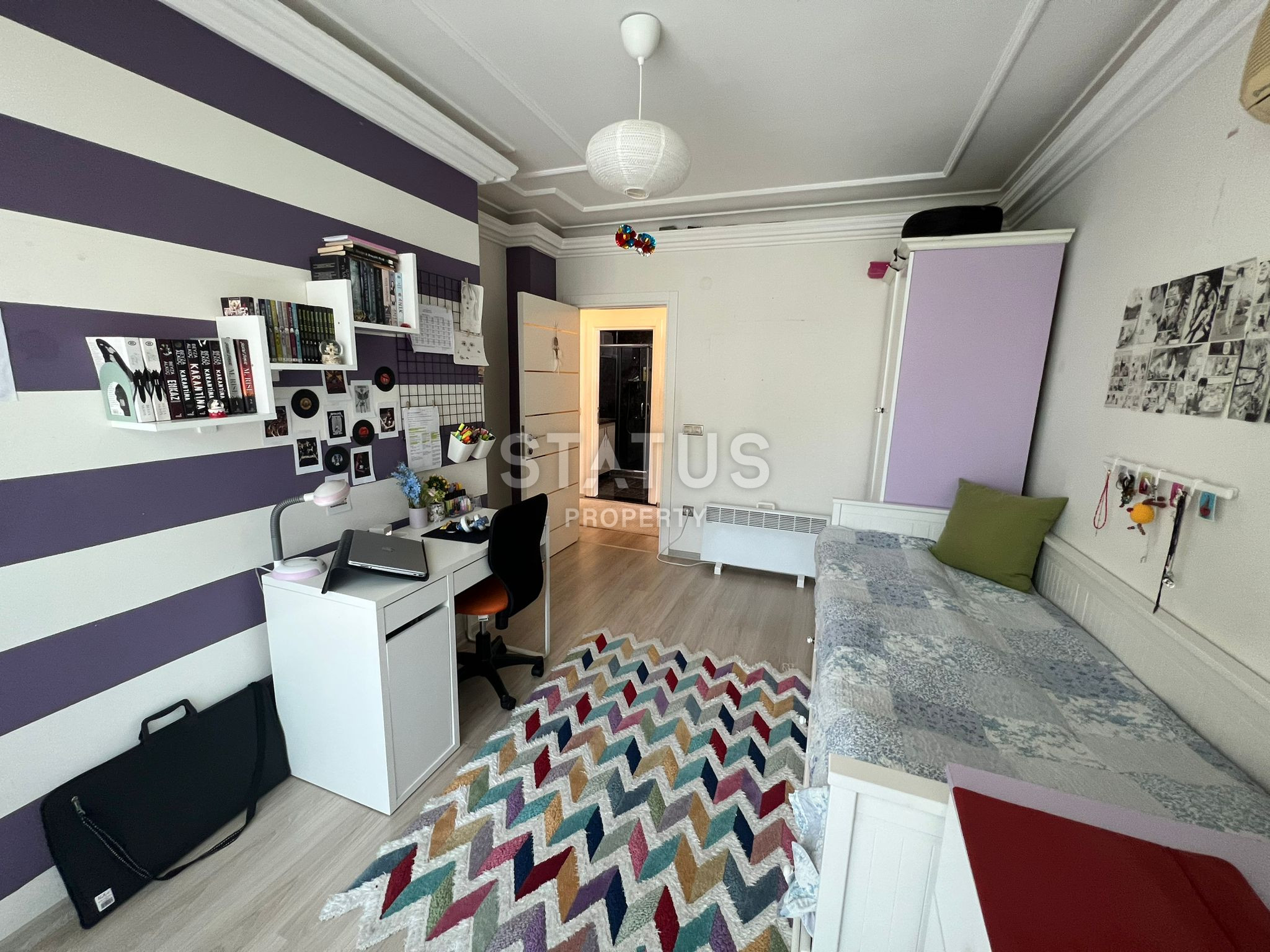 Просторная трёхкомнатная квартира под ключ 800м от моря в Джикджилли. 120м2 фото 16