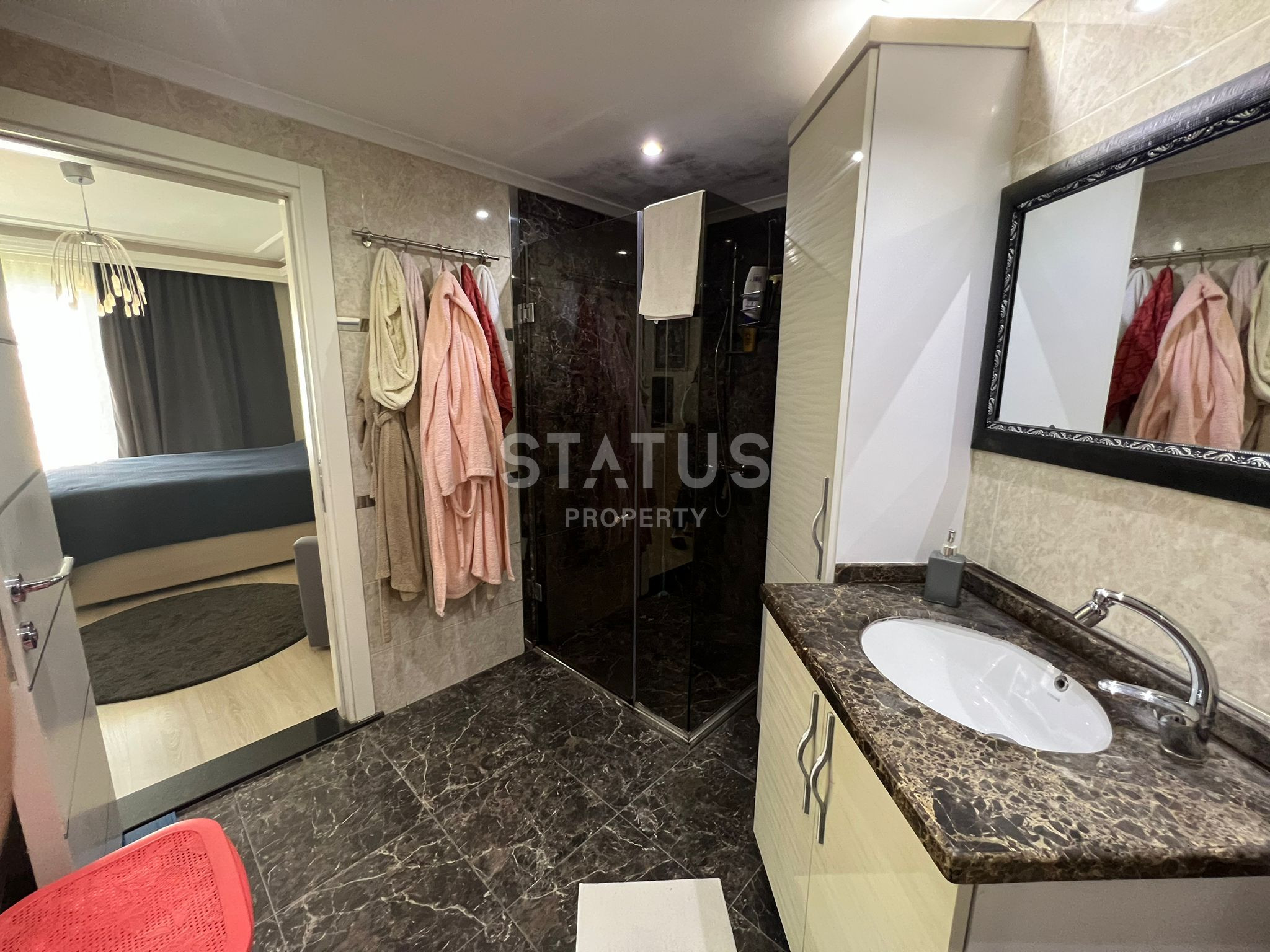 Просторная трёхкомнатная квартира под ключ 800м от моря в Джикджилли. 120м2 фото 17